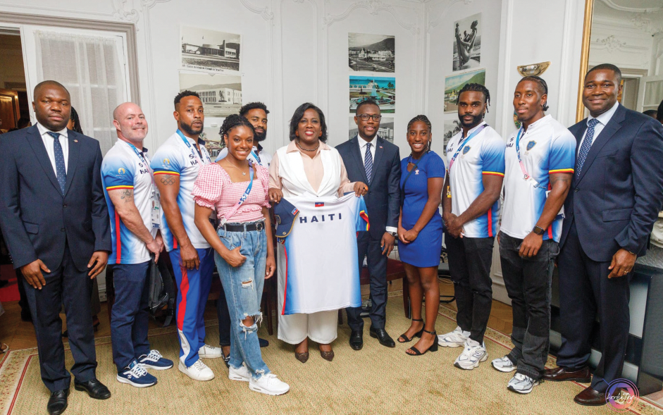 L’Ambassade d’Haïti en France honore les athlètes haïtiens qualifiés aux Jeux Olympiques de Paris 2024